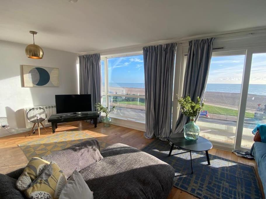 Central Sea View Maisonette Hastings Eksteriør billede